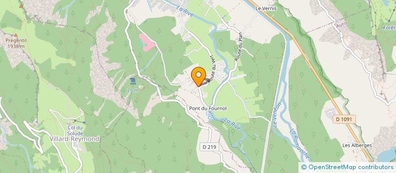 localisation de l'entreprise BUSO&NAPO  LE BOURG-D'OISANS