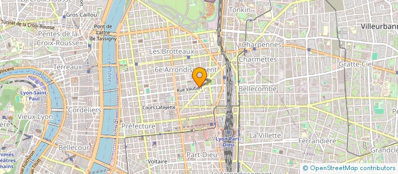 localisation de l'entreprise BUSQUET AVOCAT  LYON