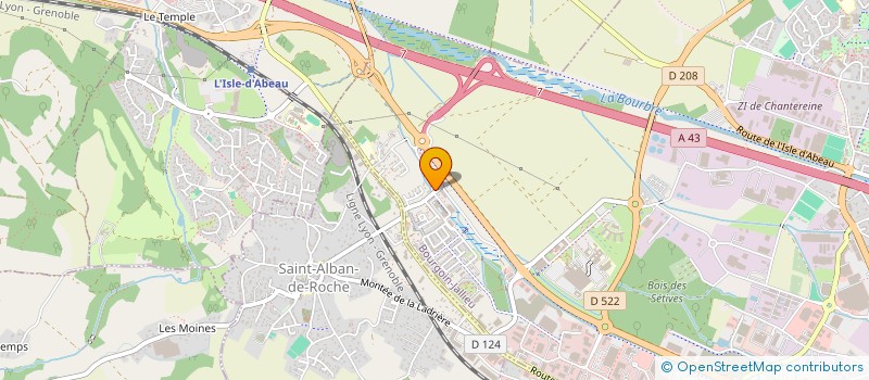 localisation de l'entreprise BUSQUETS SECURITE à BOURGOIN-JALLIEU