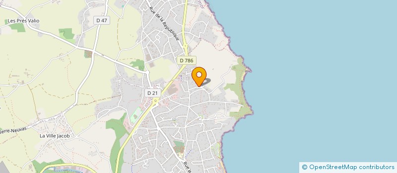 localisation de l'entreprise BUSQUOFT EDITIONS  BINIC-ETABLES-SUR-MER