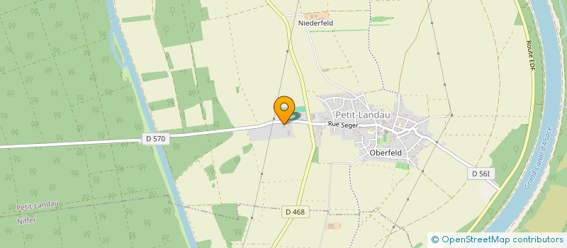 localisation de l'entreprise BUSS IMMOBILIERE  PETIT-LANDAU