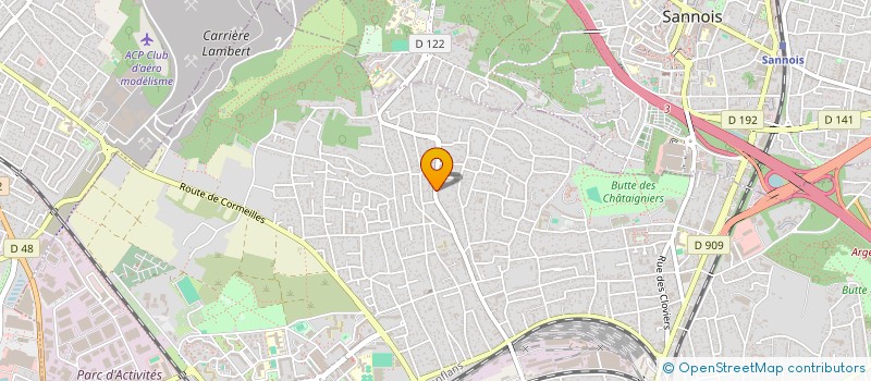 localisation de l'entreprise BUSS INK CREATION  ARGENTEUIL