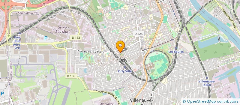 localisation de l'entreprise BUSS IT UP PROD  ORLY