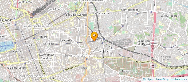localisation de l'entreprise BUSSAGLIA à MARSEILLE