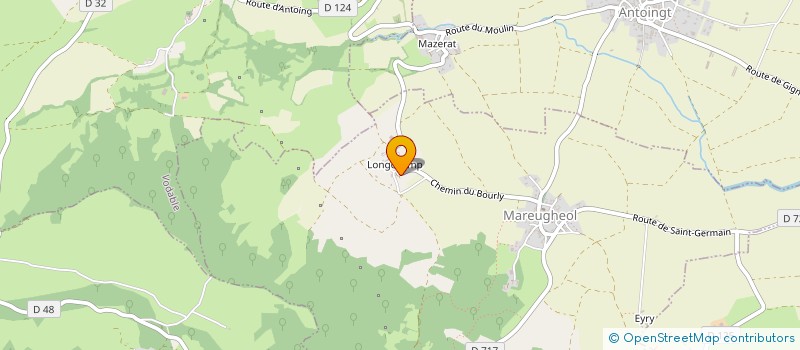 localisation de l'entreprise BUSSIENNE BATIMENT CAPITAL  MAREUGHEOL