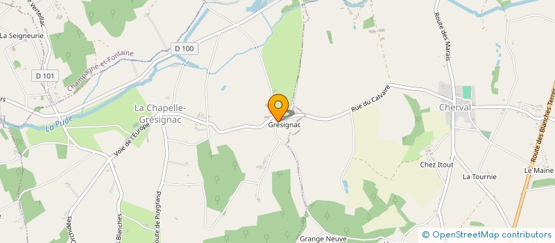 localisation de l'entreprise BUSSIERE INGENIERIE  LA CHAPELLE-MONTABOURLET