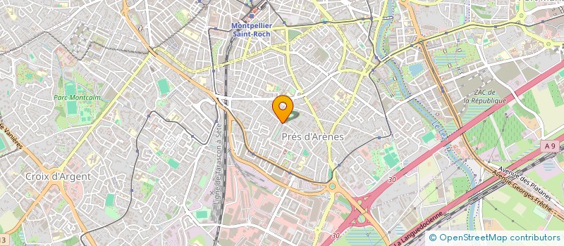 localisation de l'entreprise BUSSIERES CONSEIL à MONTPELLIER