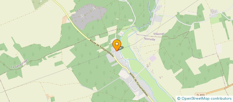 localisation de l'entreprise BUSSINET  NONVILLE