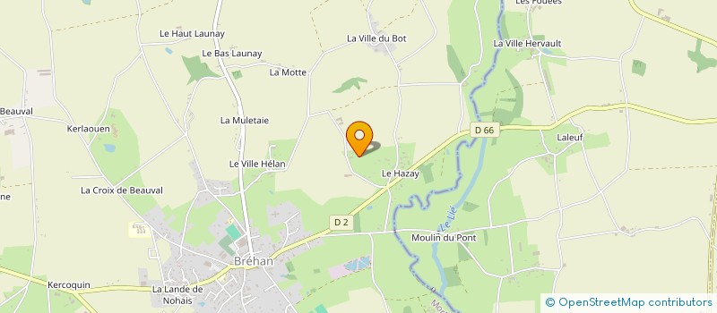 localisation de l'entreprise BUSSON  BREHAN