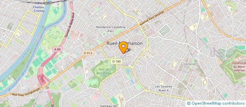 localisation de l'entreprise BUSSON RACING PROMOTION à RUEIL-MALMAISON