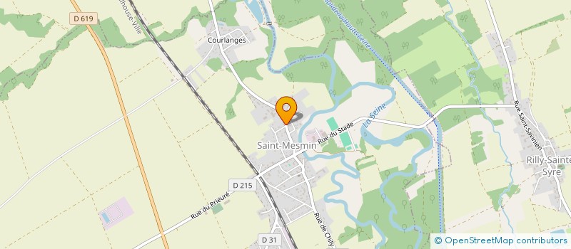 localisation de l'entreprise BUSSON STEPHANE  SAINT-MESMIN