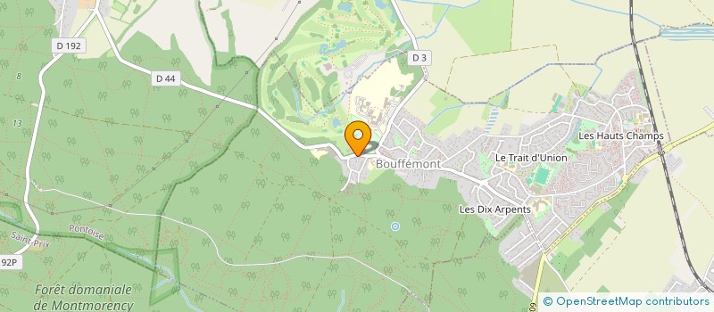 localisation de l'entreprise BUSSY  BOUFFEMONT