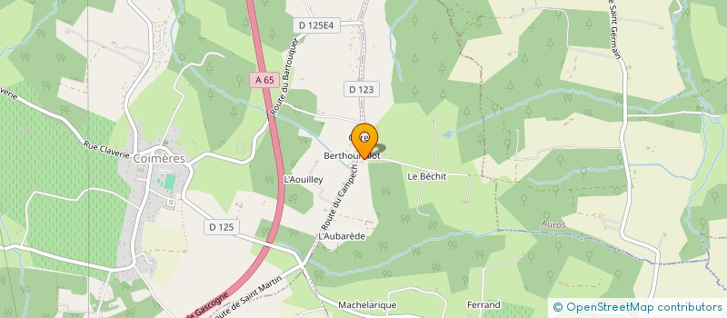 localisation de l'entreprise BUSSY EXPERTISE  FOURQUES-SUR-GARONNE