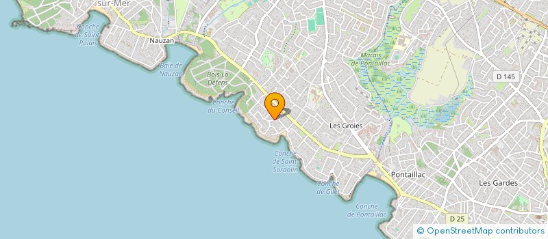 localisation de l'entreprise BUSTEAU-NUNGESSER  VAUX-SUR-MER