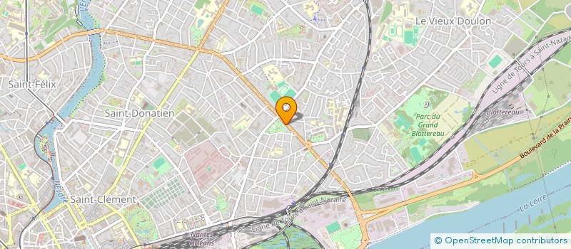 localisation de l'entreprise BUSTER GROUPE SARL à NANTES