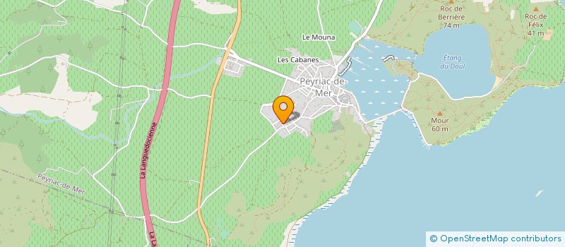 localisation de l'entreprise BUSTO GILLES ENTREPRISE ARTISANALE  PEYRIAC DE MER