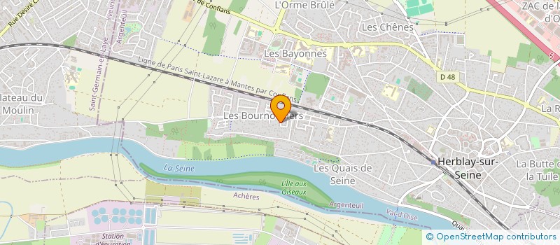 localisation de l'entreprise BUSY BEE  PIERRELAYE