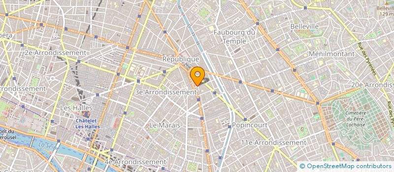 localisation de l'entreprise BUSY BEE  PARIS