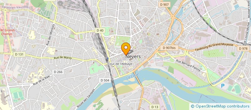 localisation de l'entreprise BUSY SHOW à NEVERS