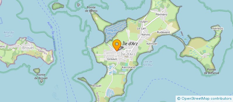 localisation de l'entreprise BUT O VERT  ILE-D'ARZ