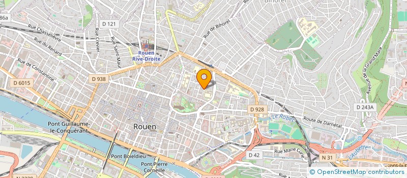 localisation de l'entreprise BUTAEYE CHRISTELLE ET SEBASTIEN à ROUEN