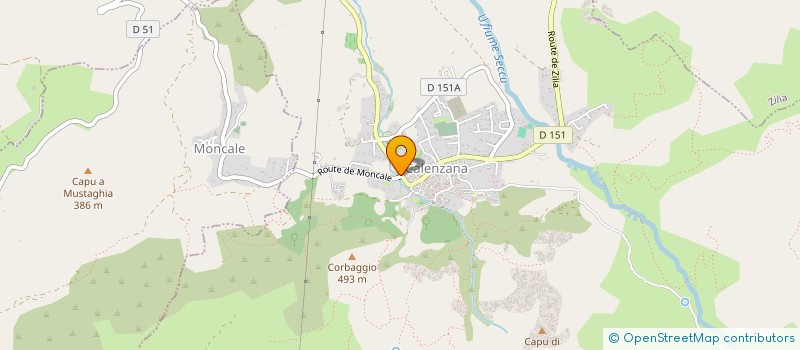 localisation de l'entreprise BUTAL à CALENZANA