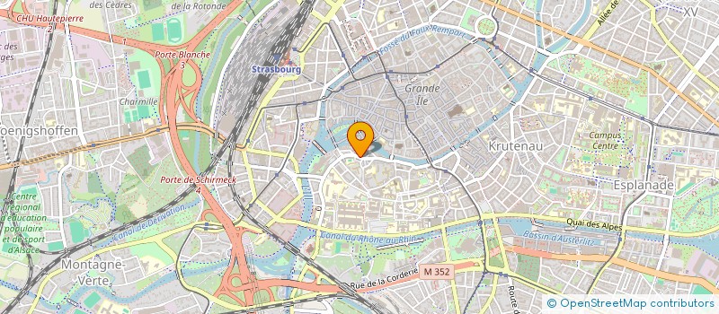 localisation de l'entreprise BUTANE à STRASBOURG