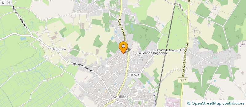 localisation de l'entreprise BUTAULT CAMPING à SALLERTAINE