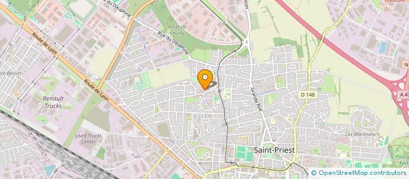 localisation de l'entreprise BUTCH  SAINT-PRIEST