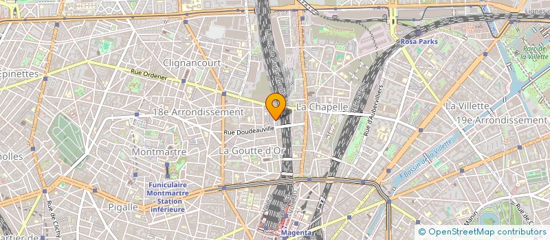 localisation de l'entreprise BUTCH ET PEA  PARIS