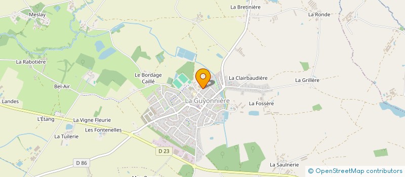 localisation de l'entreprise BUTEAU ENERGIE à MONTAIGU-VENDEE