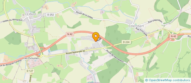 localisation de l'entreprise BUTEZ IMMO  COLEMBERT