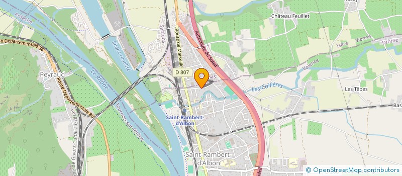 localisation de l'entreprise BUTHION  SAINT-RAMBERT-D'ALBON