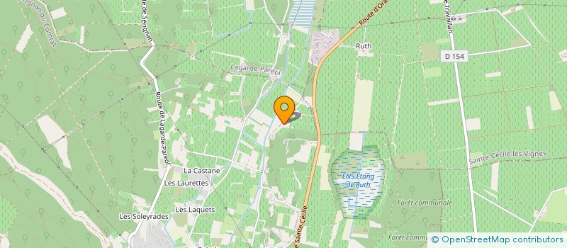 localisation de l'entreprise BUTHUS TRANSPORT  SERIGNAN-DU-COMTAT