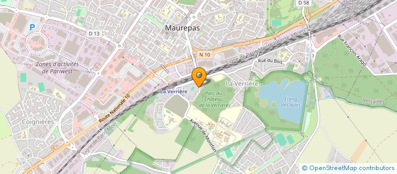 localisation de l'entreprise BUTI EVENT  LA VERRIERE