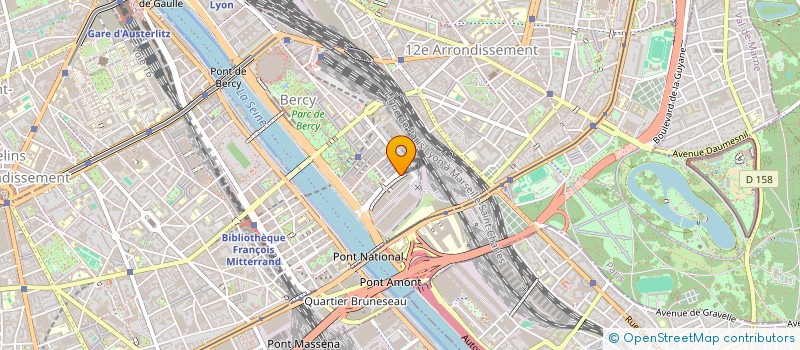 localisation de l'entreprise BUTIC SARL  PARIS