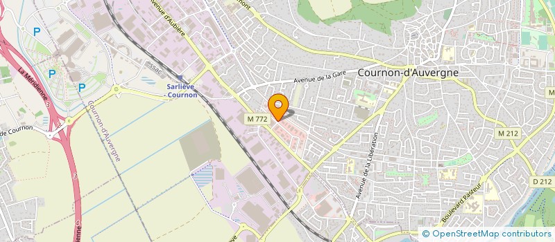 localisation de l'entreprise BUTIMIEL à COURNON-D'AUVERGNE
