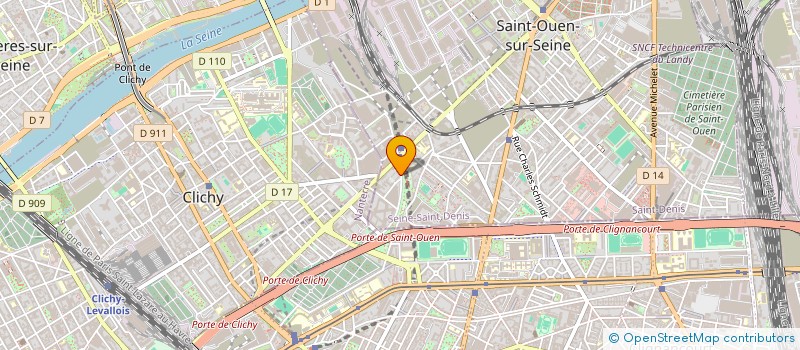 localisation de l'entreprise BUTIMOVE à SAINT-OUEN-SUR-SEINE