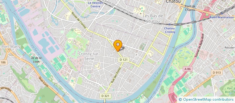 localisation de l'entreprise BUTLER HOLDING à CROISSY-SUR-SEINE