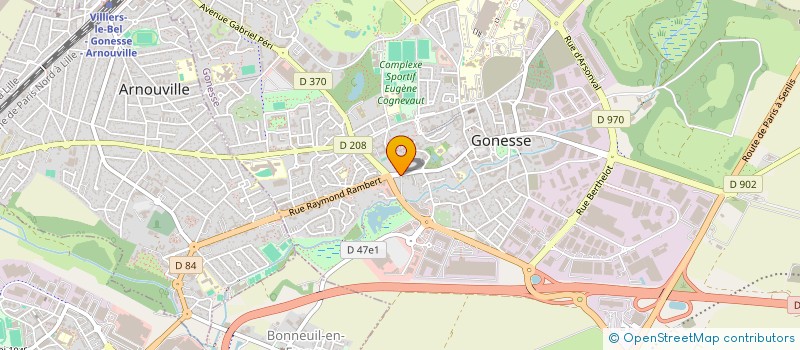 localisation de l'entreprise BUTT  LE THILLAY