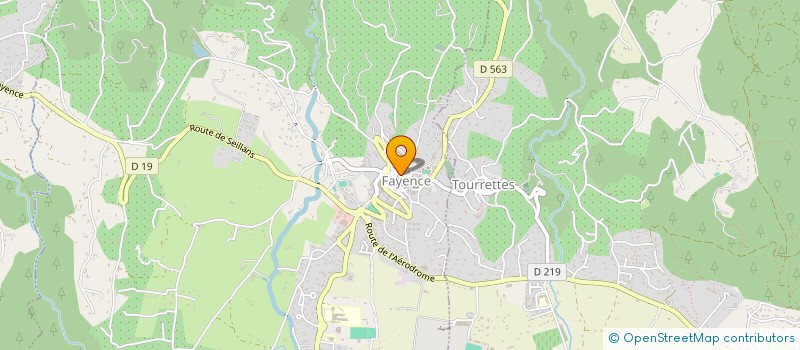 localisation de l'entreprise BUTTAFUOCO PLOMBERIE CHAUFFAGE  FAYENCE