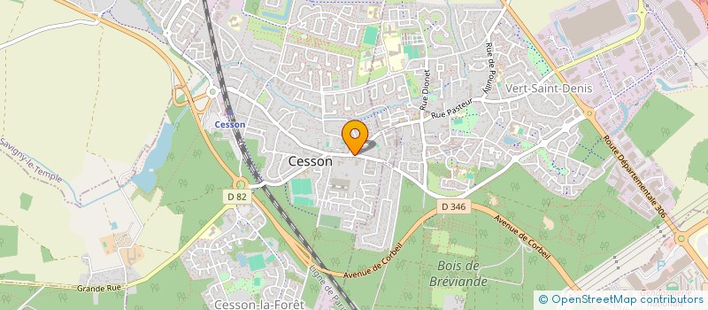 localisation de l'entreprise BUTTE MARTIS  CESSON