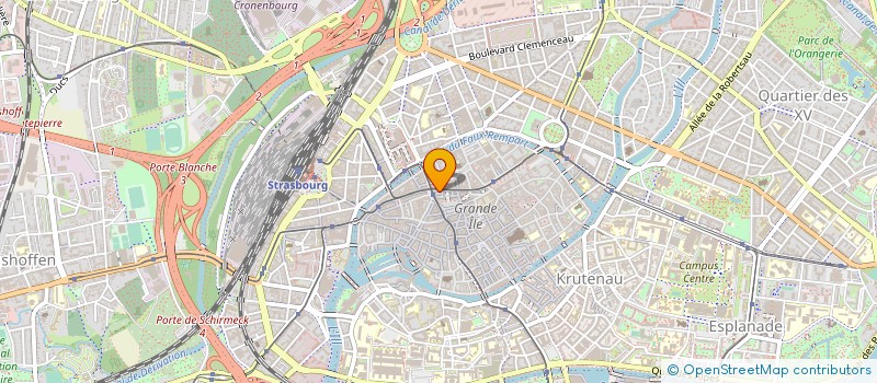 localisation de l'entreprise BUTTENBERG & MP à STRASBOURG