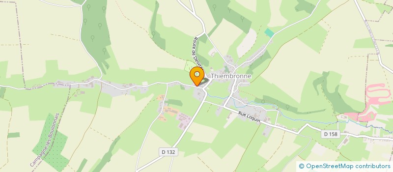 localisation de l'entreprise BUTTER CUP  THIEMBRONNE