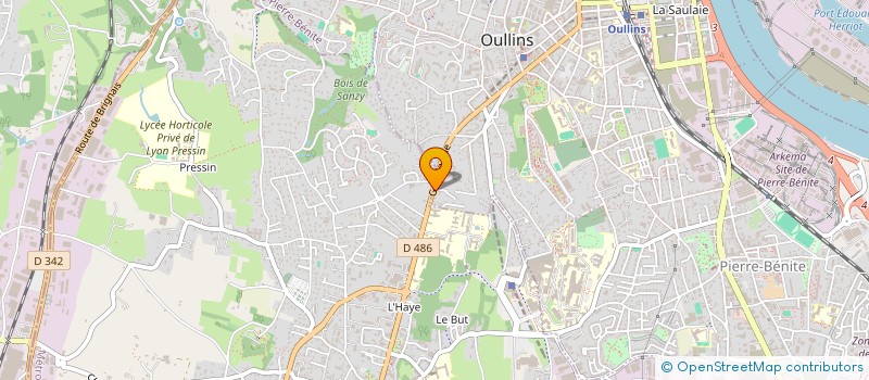 localisation de l'entreprise BUTTERFLIGHT EUROPE à OULLINS
