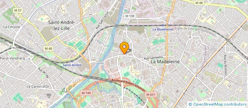 localisation de l'entreprise BUTTERFLY à LA MADELEINE