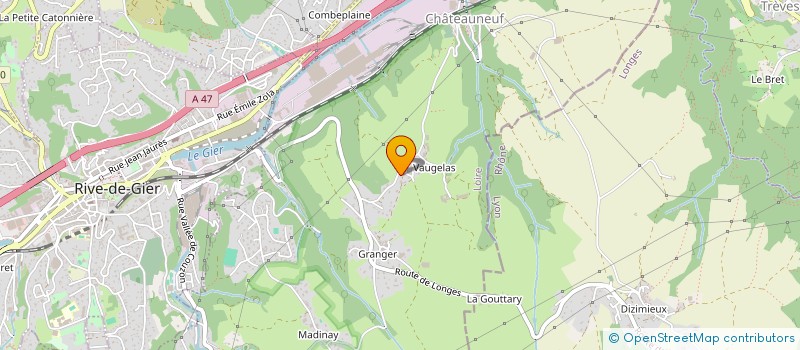 localisation de l'entreprise BUTTERFLY  CHATEAUNEUF