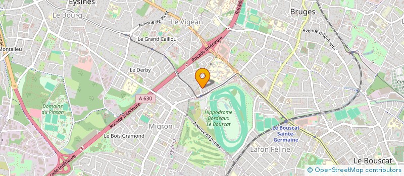 localisation de l'entreprise BUTTERFLY  EYSINES