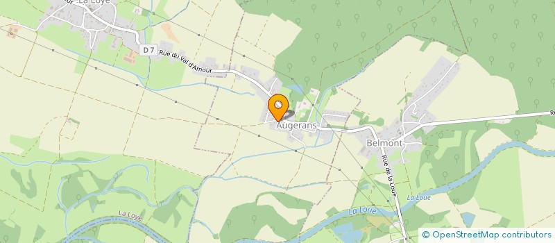 localisation de l'entreprise BUTTERFLY  AUGERANS