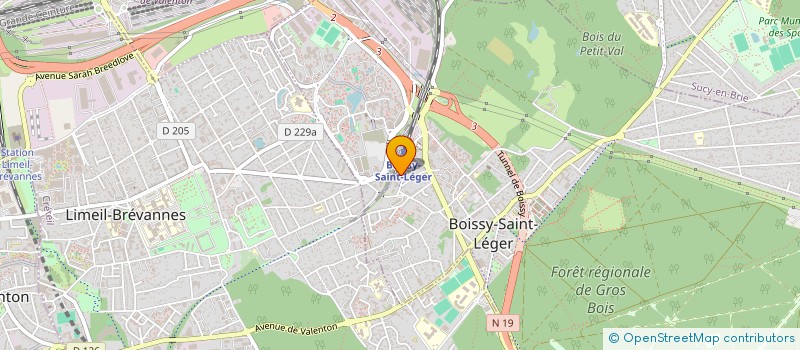 localisation de l'entreprise BUTTERFLY à BOISSY-SAINT-LEGER